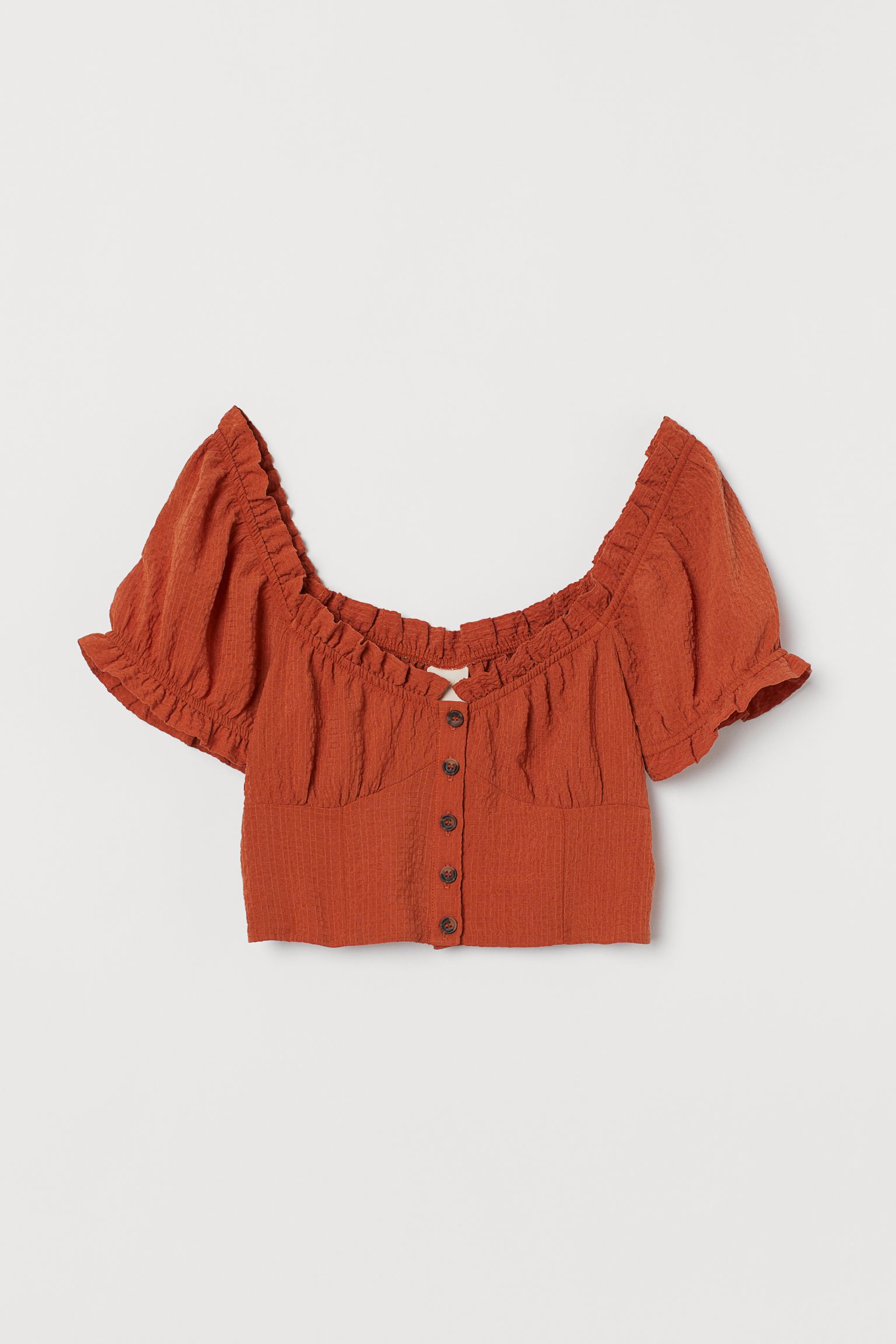 

Топ H&M  терракотовый 17047708459, Топ H&M 42 терракотовый 17047708459