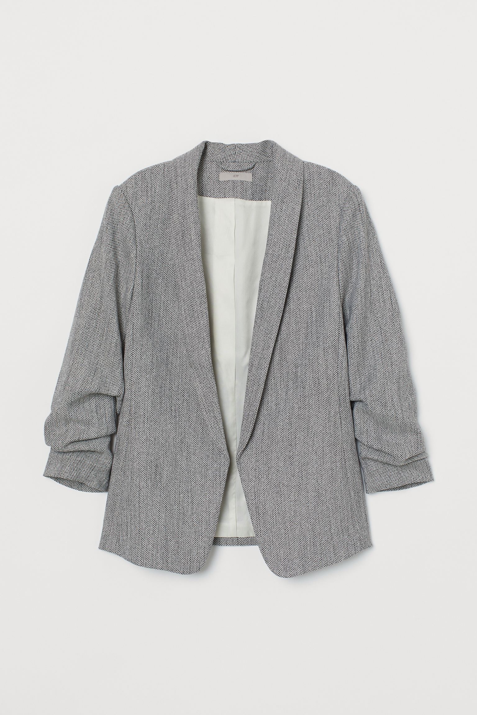 

Жакет H&M 48 бело черный узор 13047081382