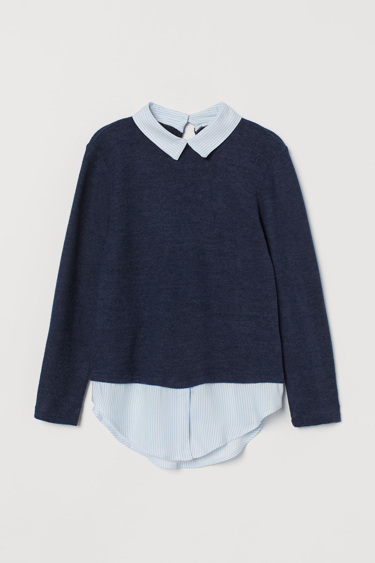 

Джемпер H&M 170см темно синий 23028644352