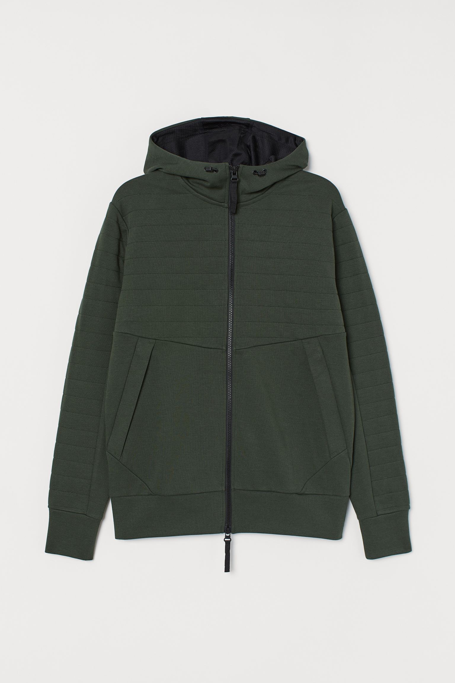 

Спортивная кофта H&M XS темно зеленый 11035435480