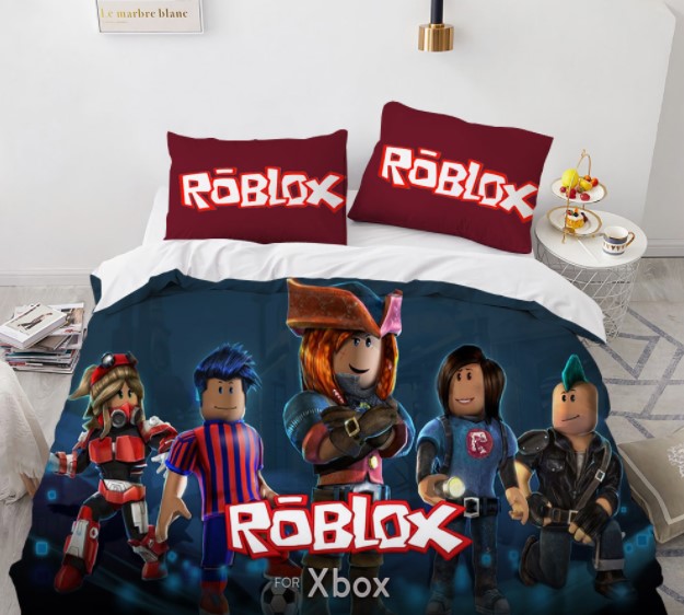 

Комплект постельного белья из трех частей с 3D рисунком Roblox Роблокс №7
