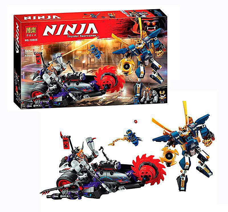 

КОНСТРУКТОР "NINJAGO" 565 дет.