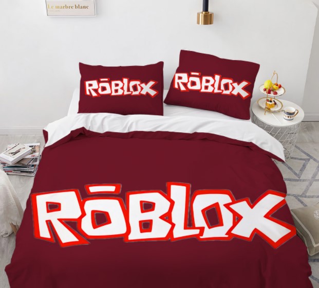 

Комплект постельного белья из трех частей с 3D рисунком Roblox Роблокс №26