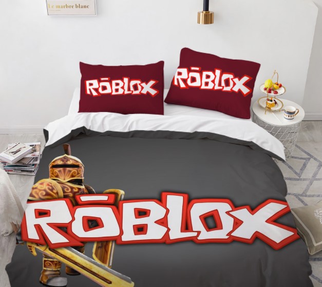 

Комплект постельного белья из трех частей с 3D рисунком Roblox Роблокс №24
