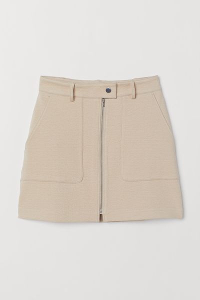 

Юбка H&M XL бежевая (1203-047)