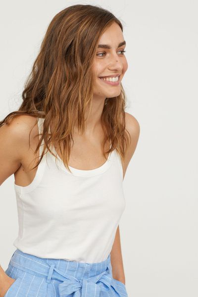 

Майка H&M XS белая (1202-380)