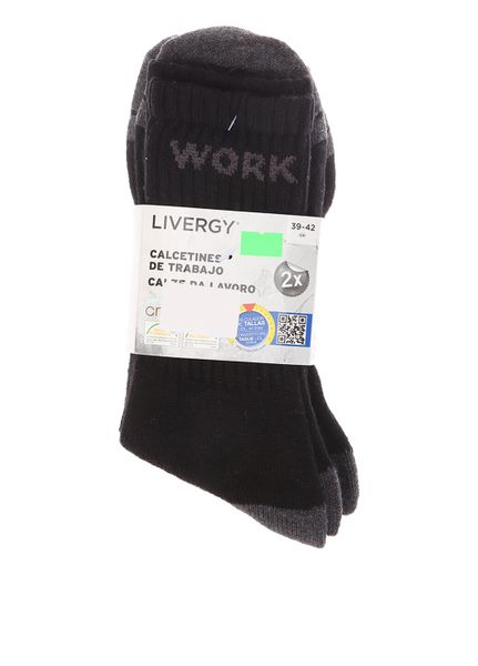 

Носки (2 шт.) LIVERGY 43-46 Черные (1098-063)