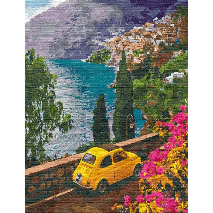 

Картина по номерам "Поездка к морю (big)" 50*65см Идейка IDK12739