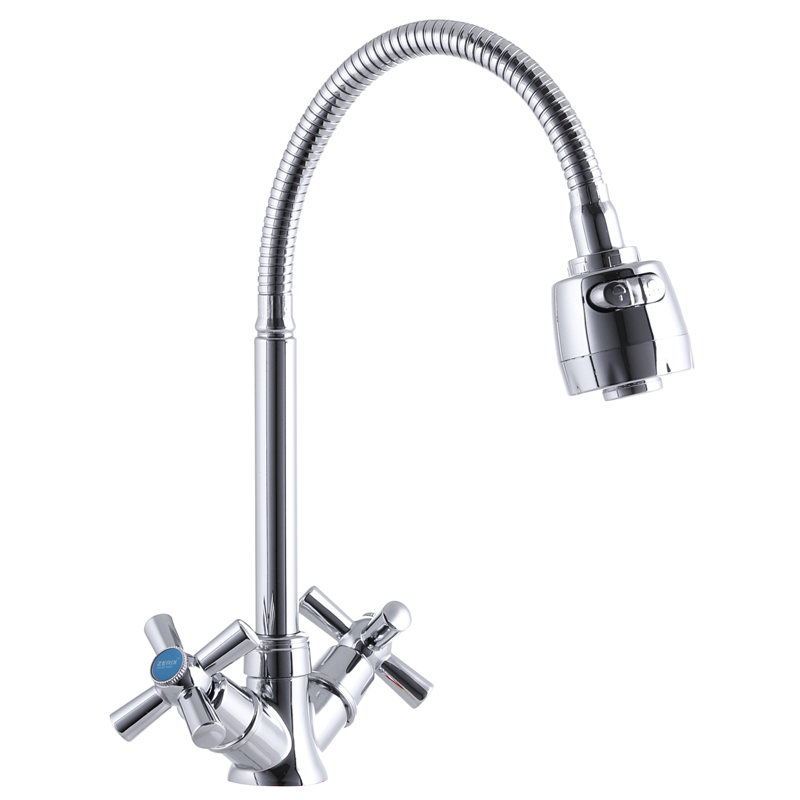

Смеситель для раковины ZERIX TZH 722 с рефлективным изливом