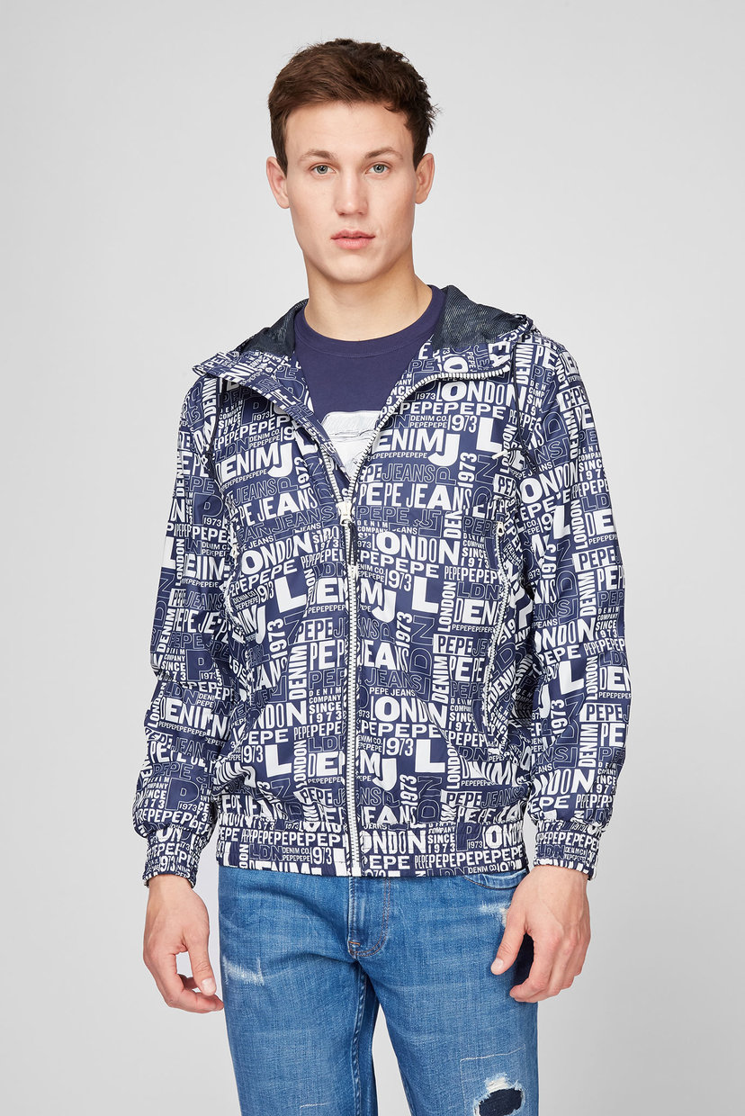 

Мужская темно-синяя ветровка TONY Pepe Jeans M PM402412