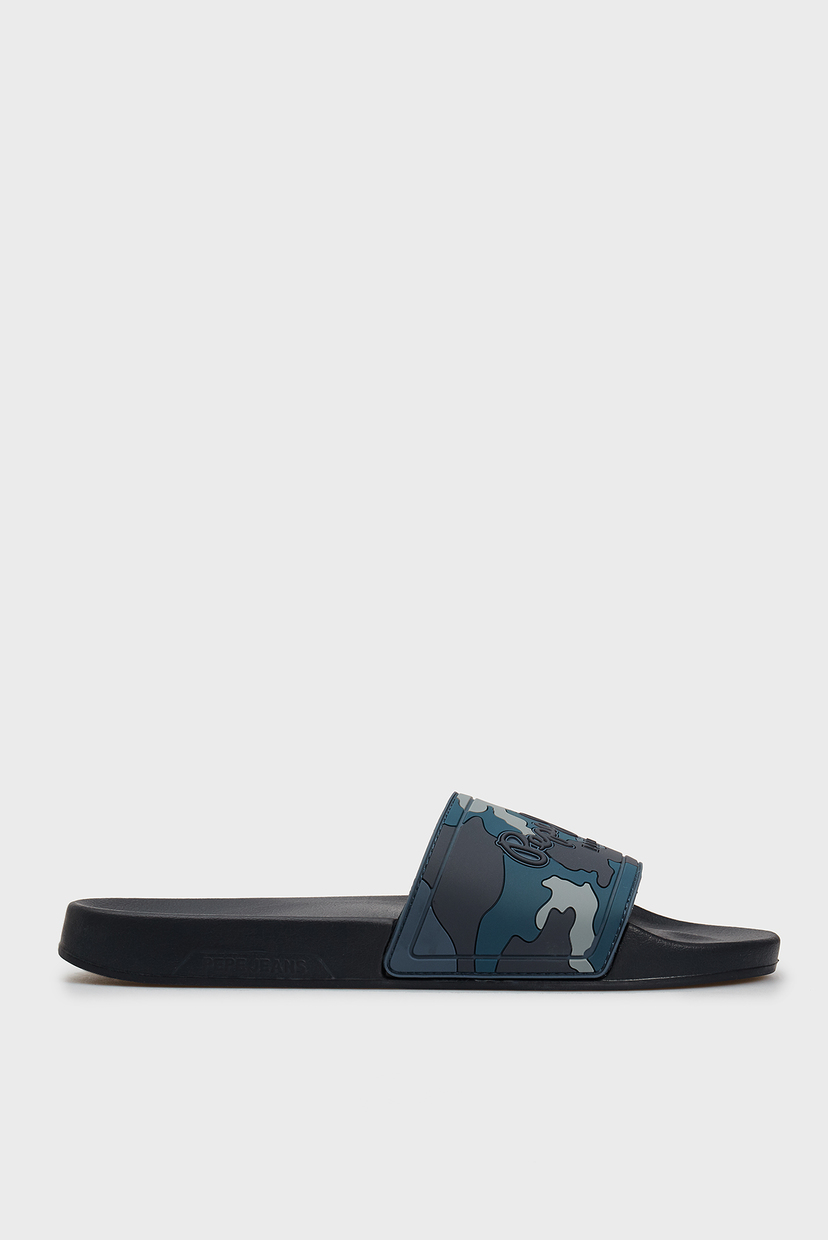 

Мужские синие слайдеры SLIDER MIMETIC Pepe Jeans 45 PMS70093
