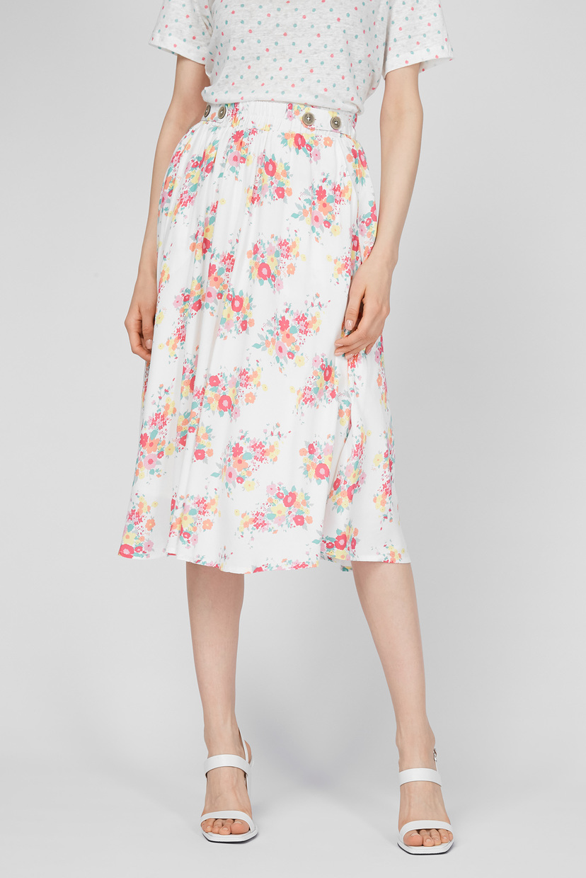 

Женская белая юбка с узором NALIA Pepe Jeans  PL900920, Женская белая юбка с узором NALIA Pepe Jeans XS PL900920