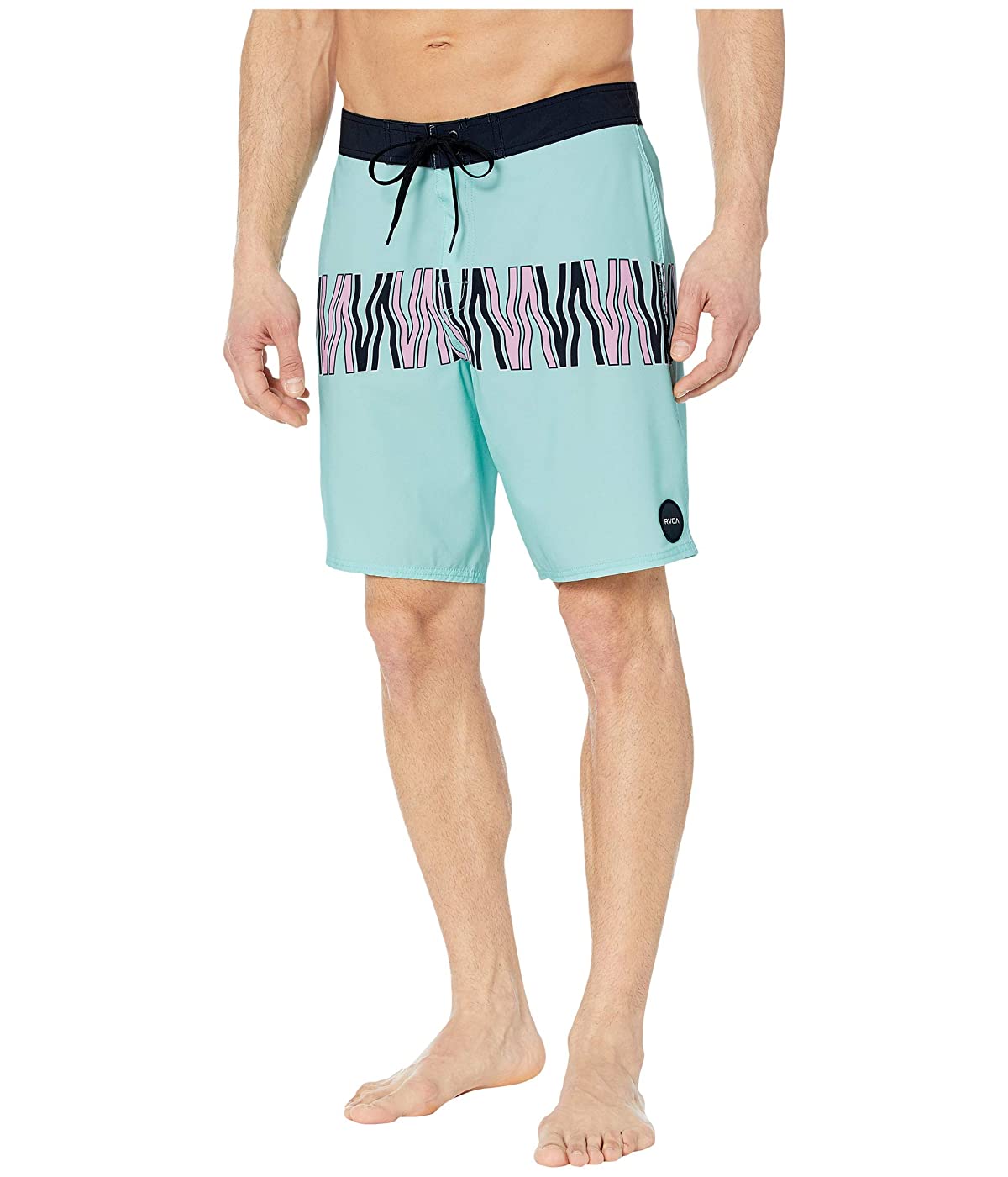 

Шорты для плавания RVCA VA Trunk Print Dusty Aqua, 34W 32L