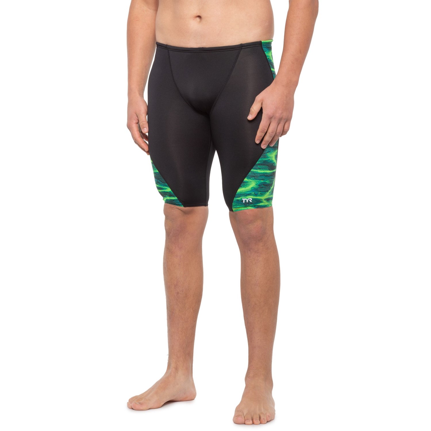 

Шорты для плавания TYR Lambent Blade Jammer Swimsuit - UPF 50+ Green, 30W 32L