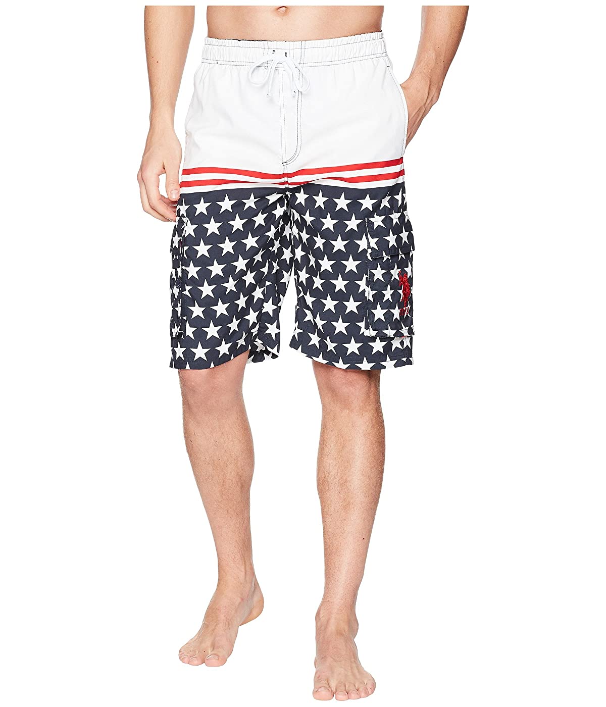 

Шорты для плавания U.S. POLO 11" Patriot Cargo Swim Shorts Classic Navy, M (46)