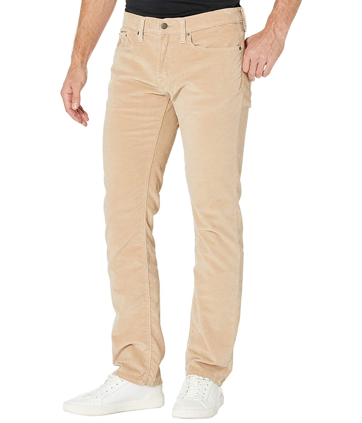 

Брюки U.S. POLO Slim Straight Corduroy Pants Vallejo Tan 1, 38W 32L
