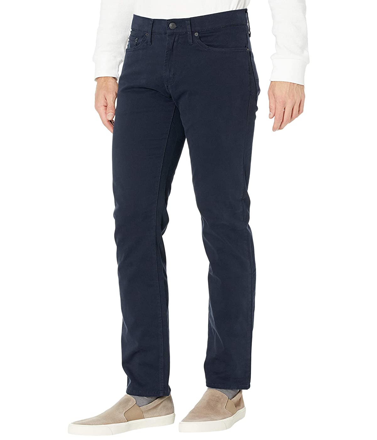 

Брюки U.S. POLO Slim Straight Stretch Five-Pocket Pants Autumn Navy, 38W 32L