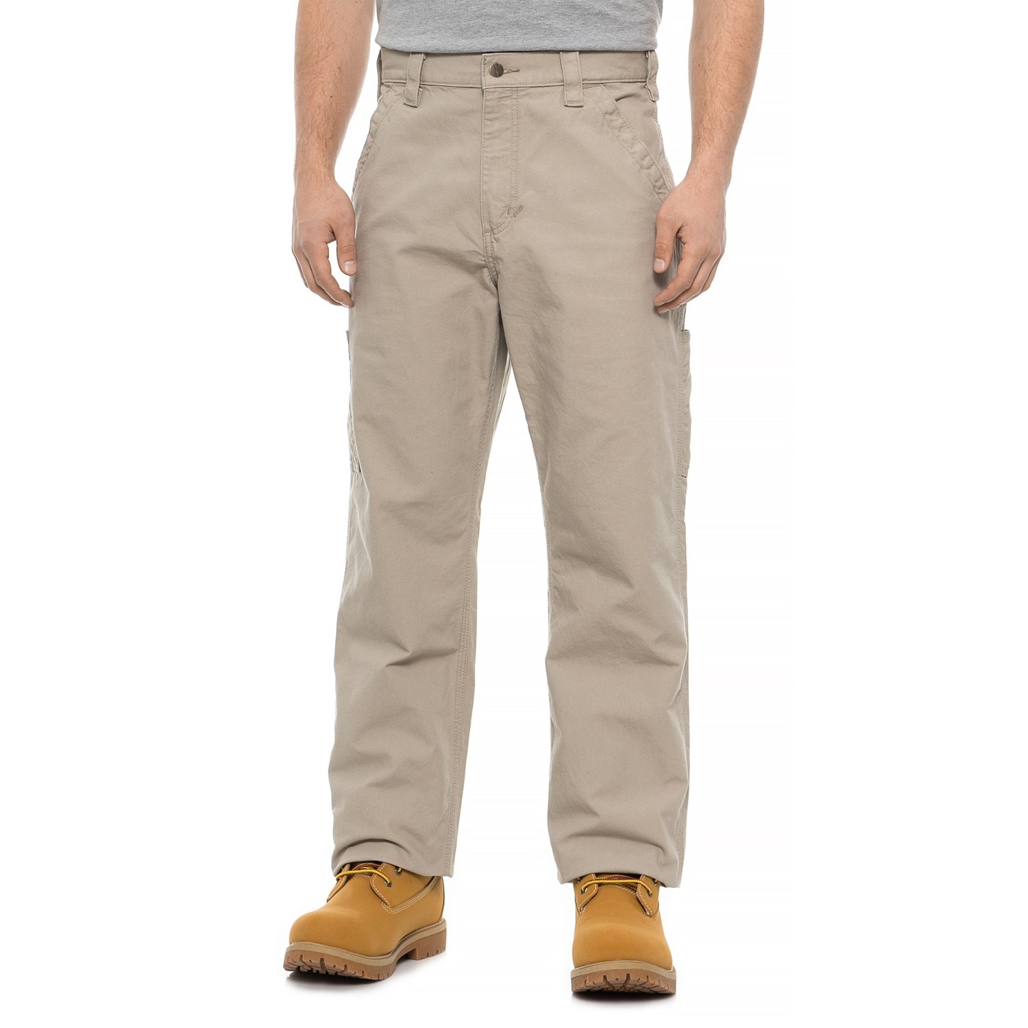 

Брюки Carhartt B151 Loose Fit Canvas Work Dungaree - Factory Seconds Tan, 42W 32L