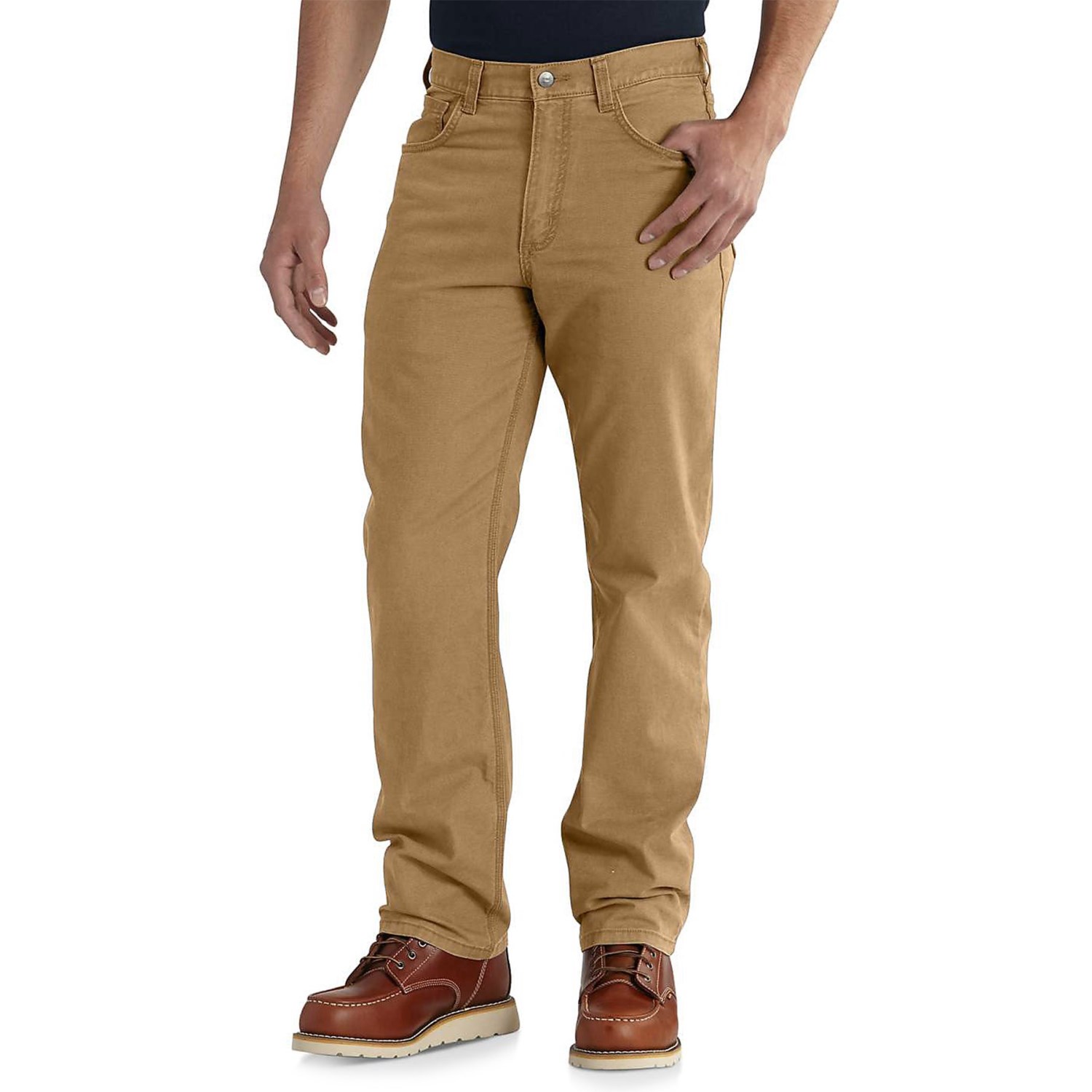 

Брюки Carhartt 102517 Rugged Flex Rigby Five-Pocket - Factory Seconds Hickory, 54W 32L