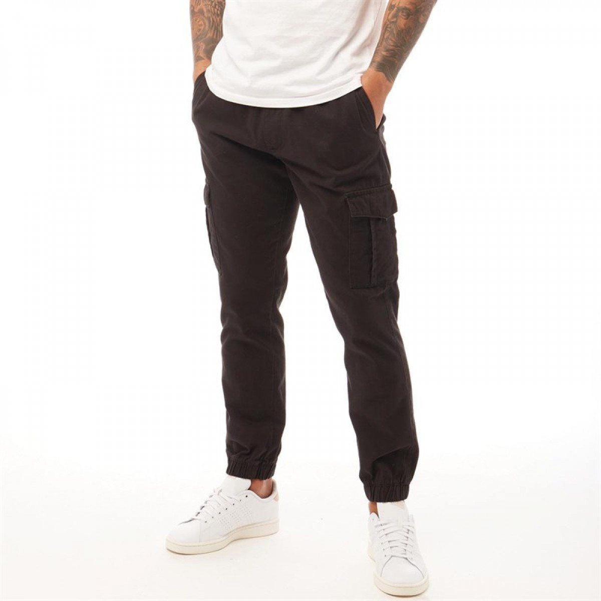 

Рабочие брюки Brave Soul Fine Cargo Black Black, 30W 32L