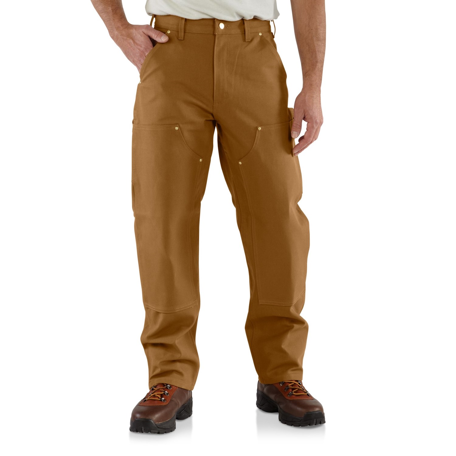 

Брюки Carhartt B01 Loose Fit Duck Utility Work - Factory Seconds Carhartt Brown, 46W 32L