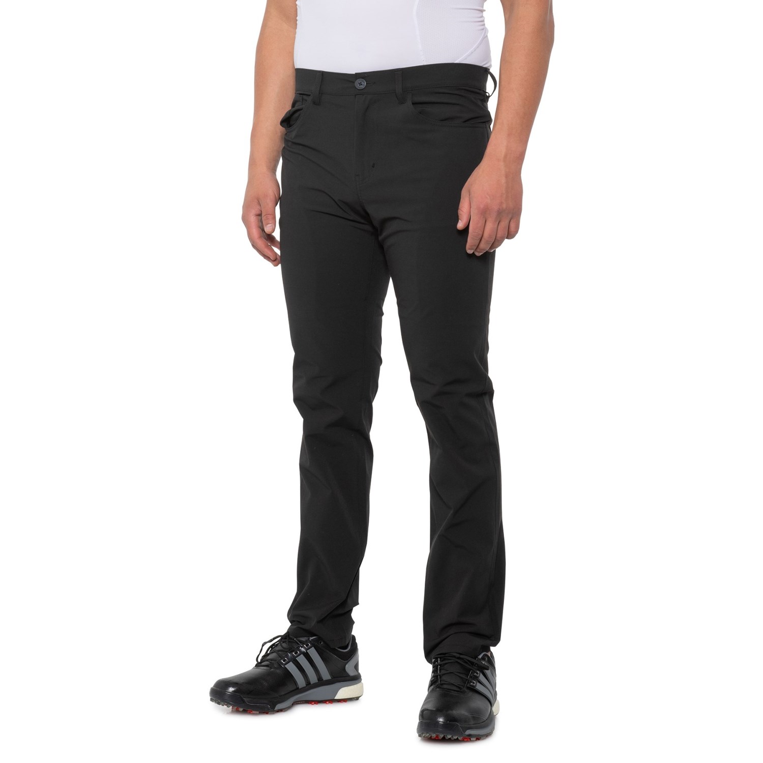 

Брюки Callaway Golf Five-Pocket Textured Black Heather, 38W 32L