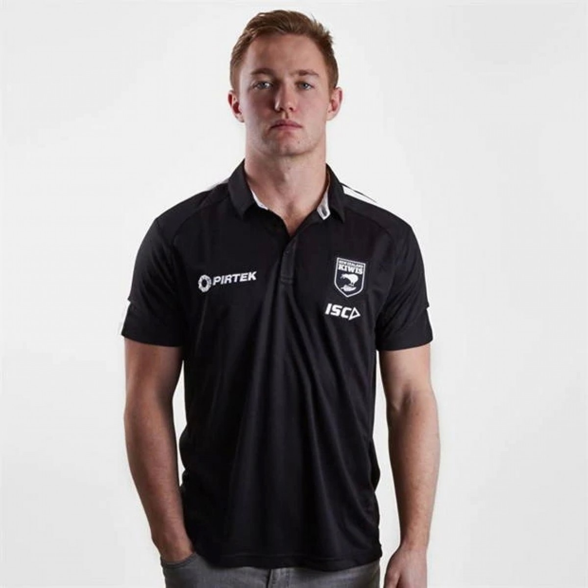 

Поло ISC New Sleeve Black/White, S (44)