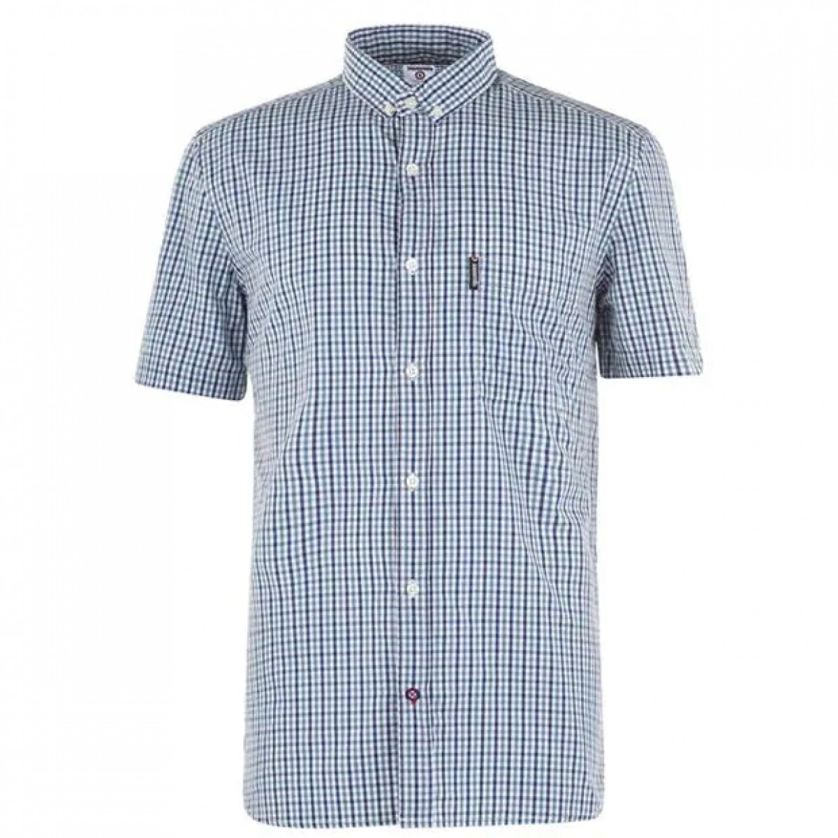 

Рубашка Lambretta Lambretta Sleeve Check Blue/Green, S (44)