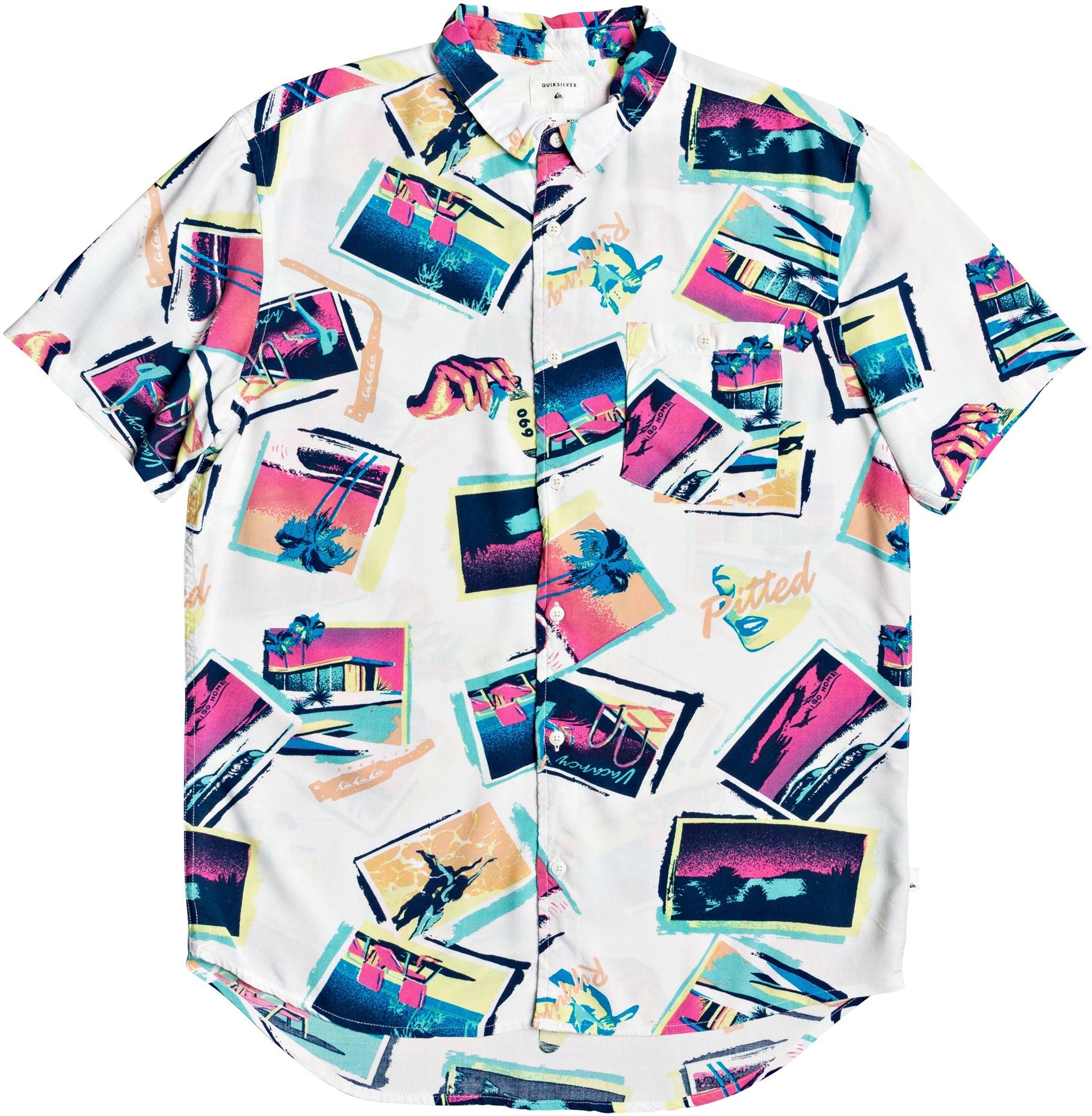 

Рубашка Quiksilver VACANCY SHIRT SS Mix,  (46, Рубашка Quiksilver VACANCY SHIRT SS Mix, M (46)