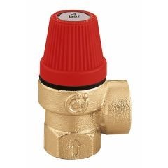 

Мембранний клапан CALEFFI 1/2"х3,5 бар ВВ