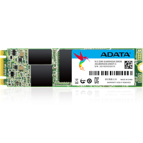 

Накопитель ADATA Ultimate SU800 M.2 256 GB (ASU800NS38-256GT-C)