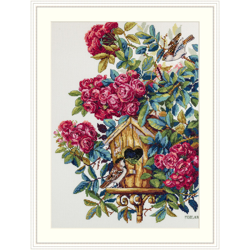 

Набор для вышивания Мережка Rose Bush (К-150)