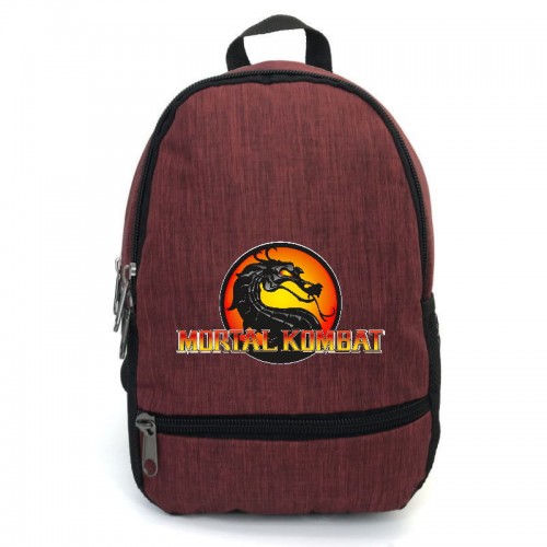 

Рюкзак Мортал Комбат подростковый (Mortal Combat 001-red) красный