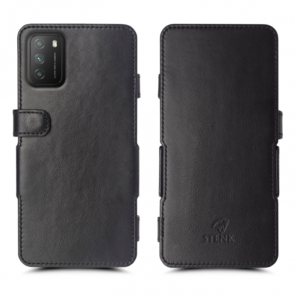 

Чехол книжка Stenk Prime для Xiaomi Poco M3 Чёрный