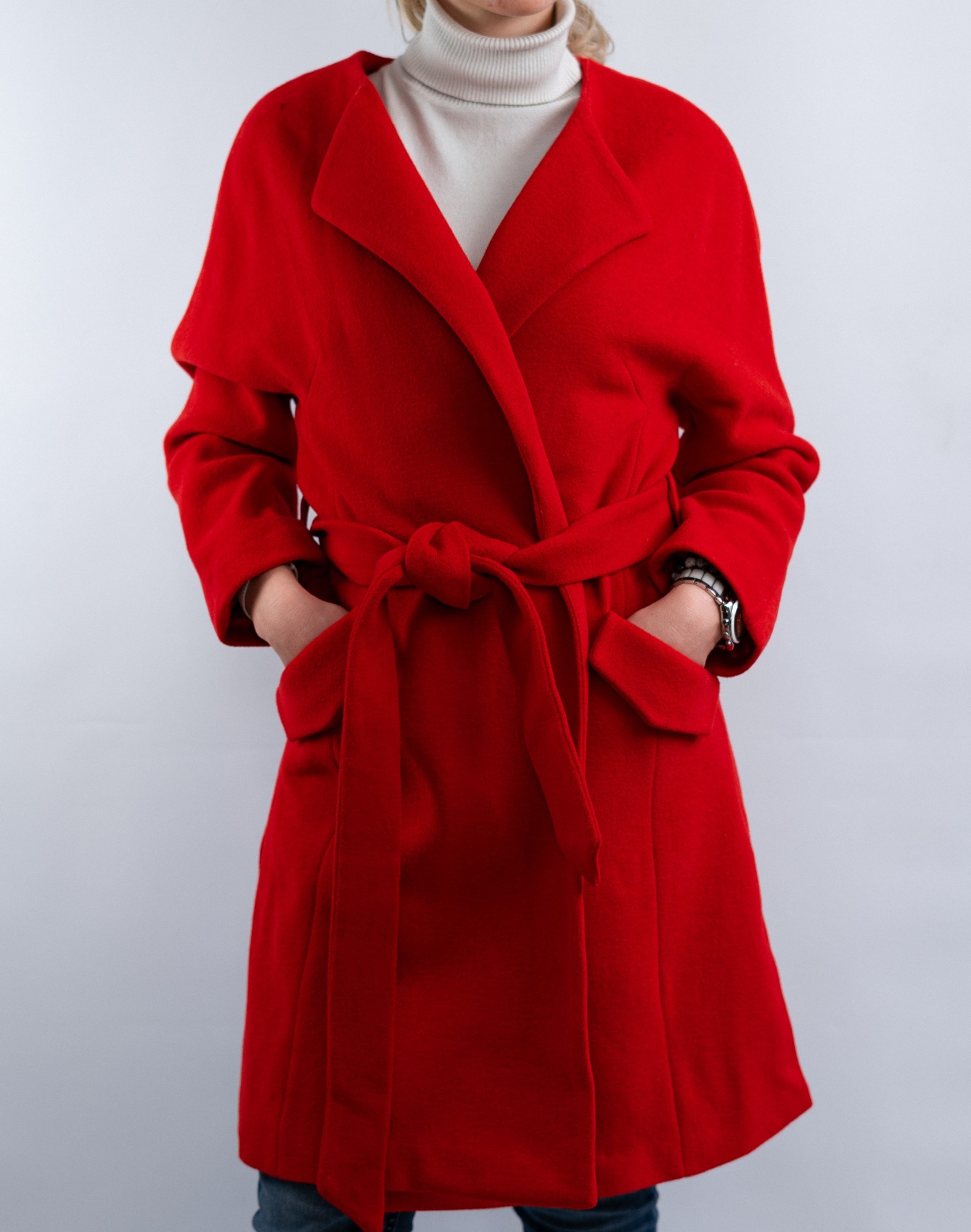 

Женский тренч Vero Moda Classic размер М красный