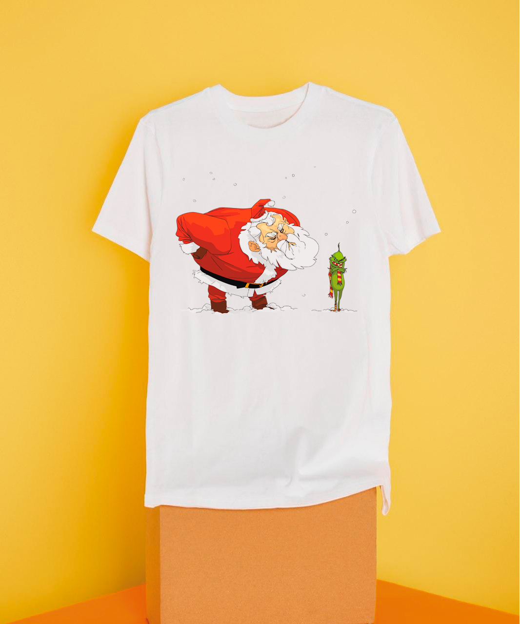 

Фабрика подарков Футболка белая Grinch L