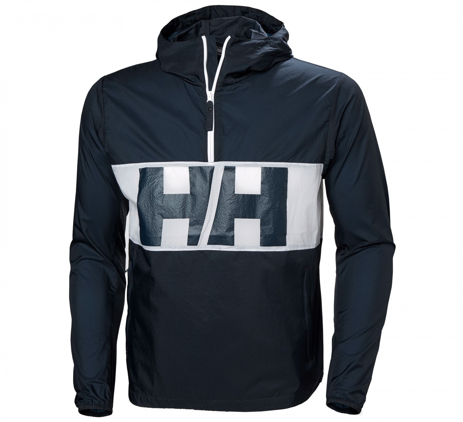

Мужской анорак Helly Hansen Active Windbreaker 53280-597 размер L темно-синий