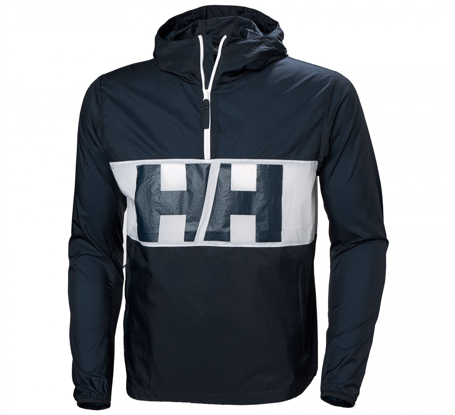 

Мужской анорак Helly Hansen Active Windbreaker 53280-597 размер XL темно-синий