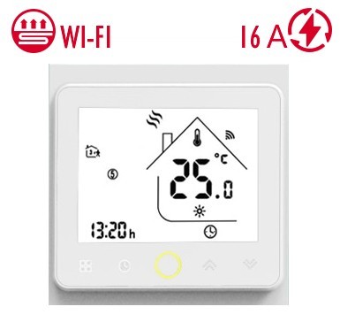 

Сенсорный Wi-Fi недельный програматор для теплого пола