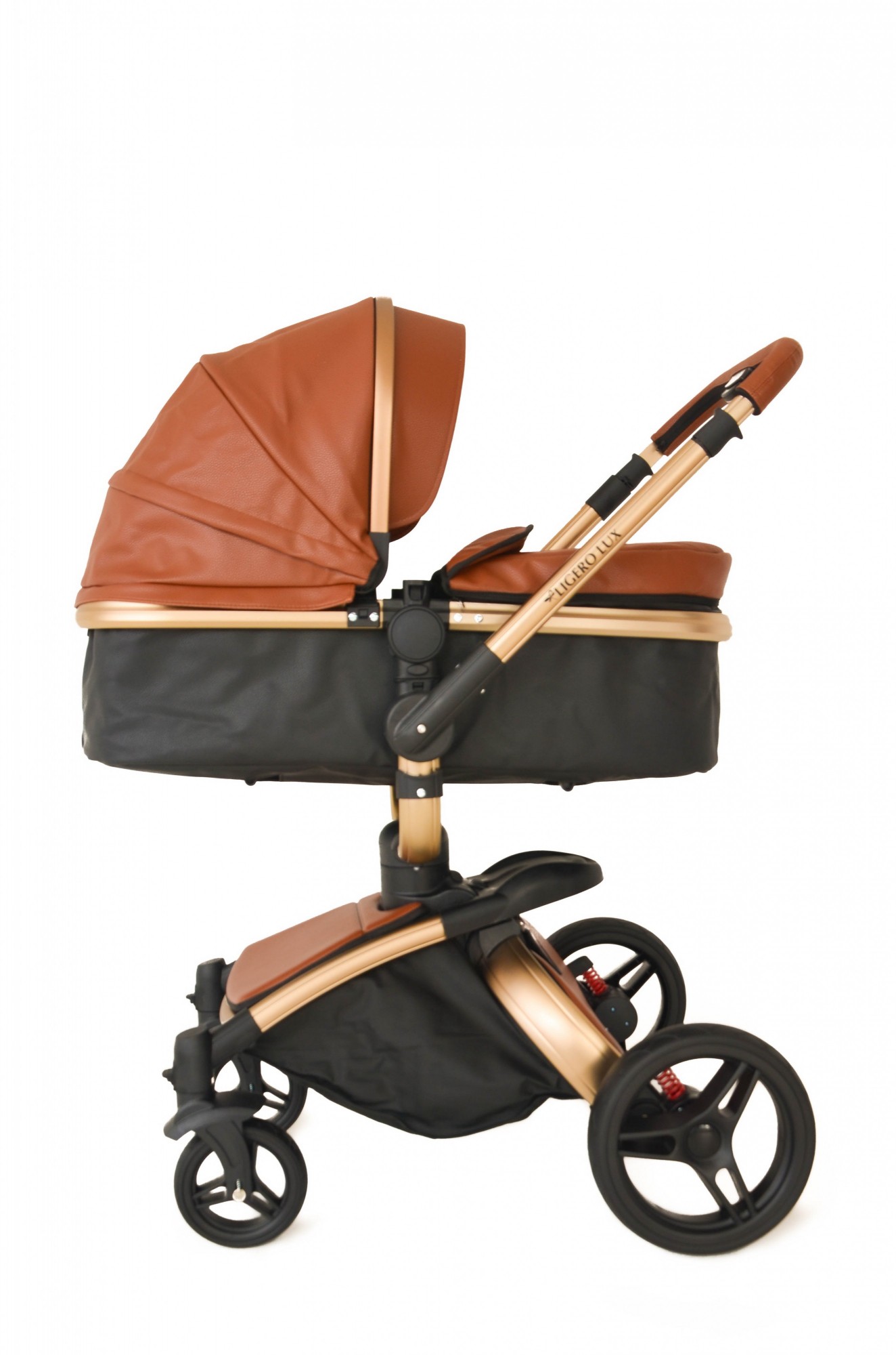 

Коляска 2 в 1 Ligero Lux Колір Brown Коричневий