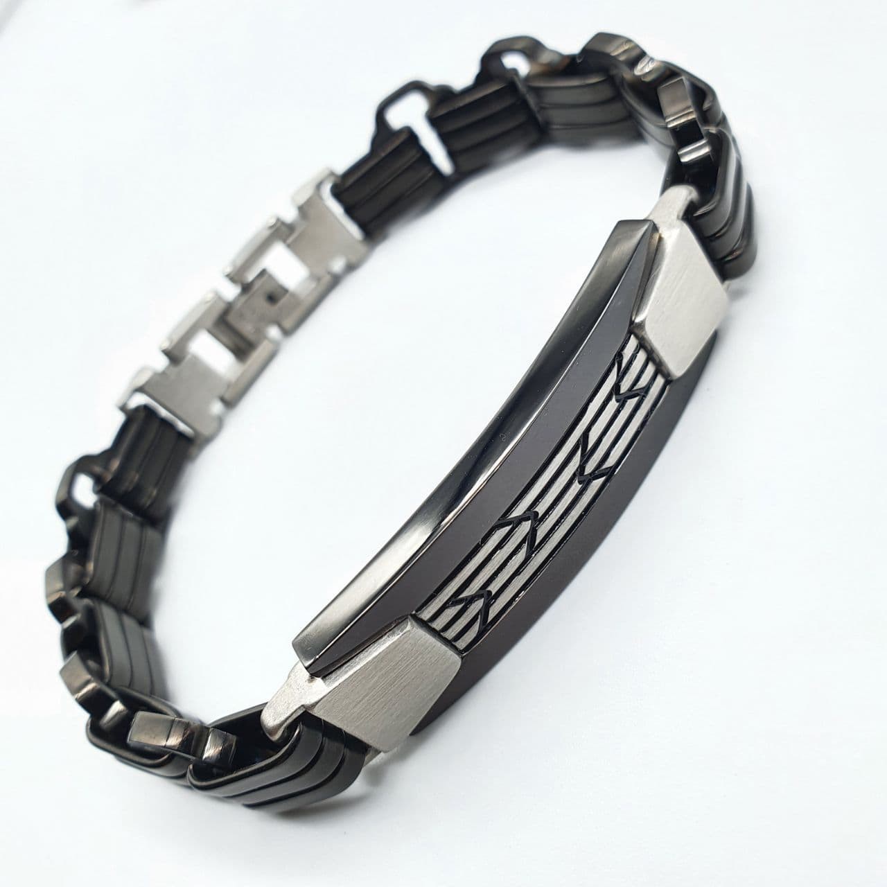 

Браслет мужской Steel Evolution "Feniks" из медицинской стали 4268 BK