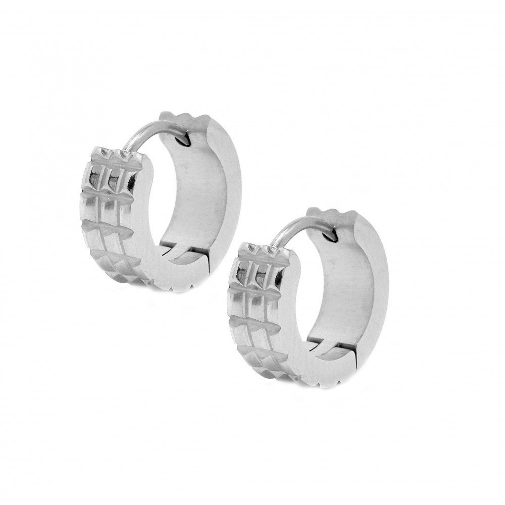 

Серьги-кольца унисекс Steel Evolution из медицинской стали 1300 S