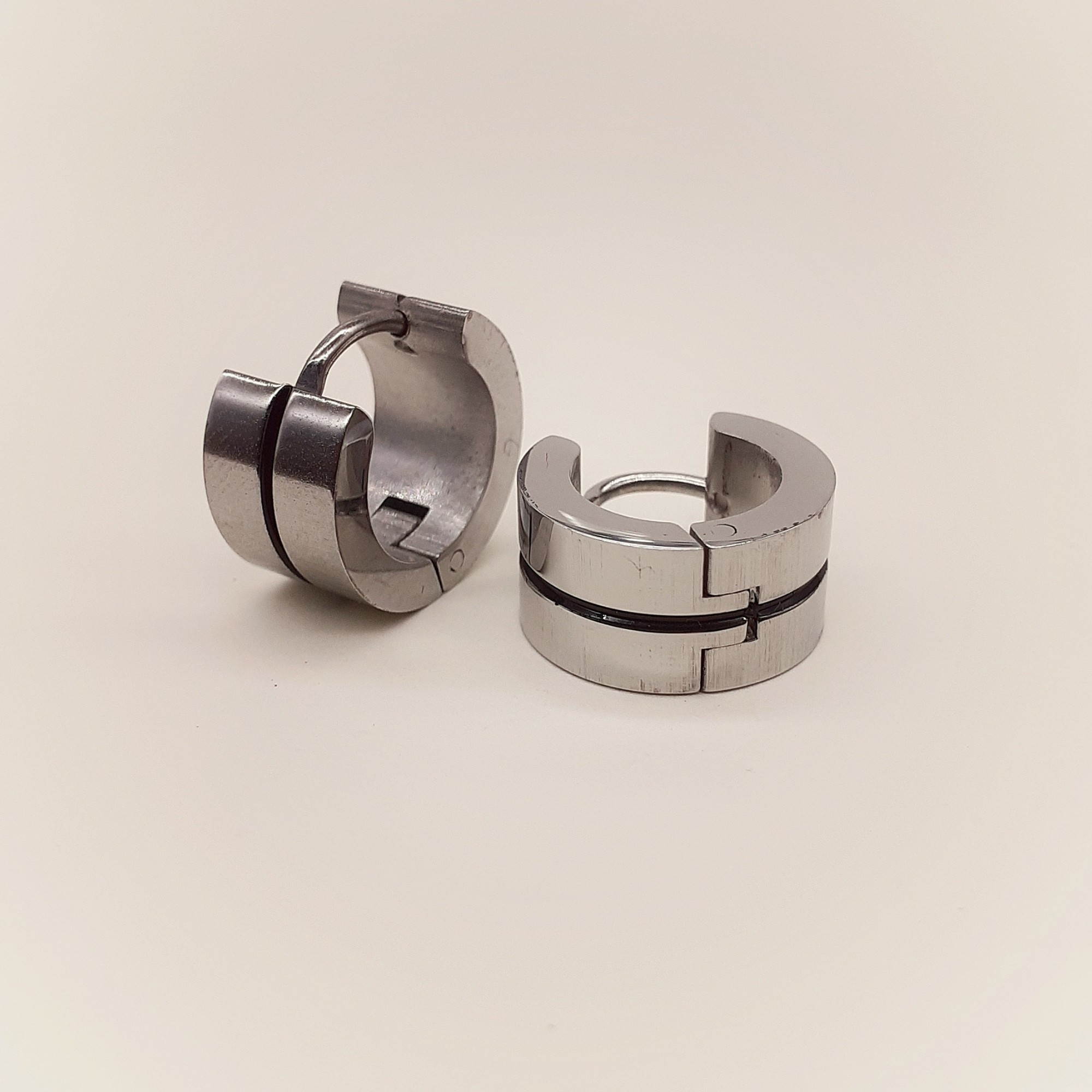 

Серьги-кольца унисекс Steel Evolution из медицинской стали глянцевые 1463 S (7)