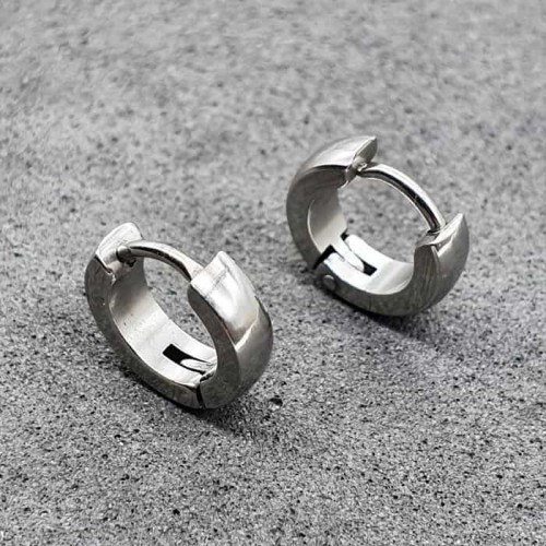 

Серьги-кольца унисекс Steel Evolution из медицинской стали 0637 S