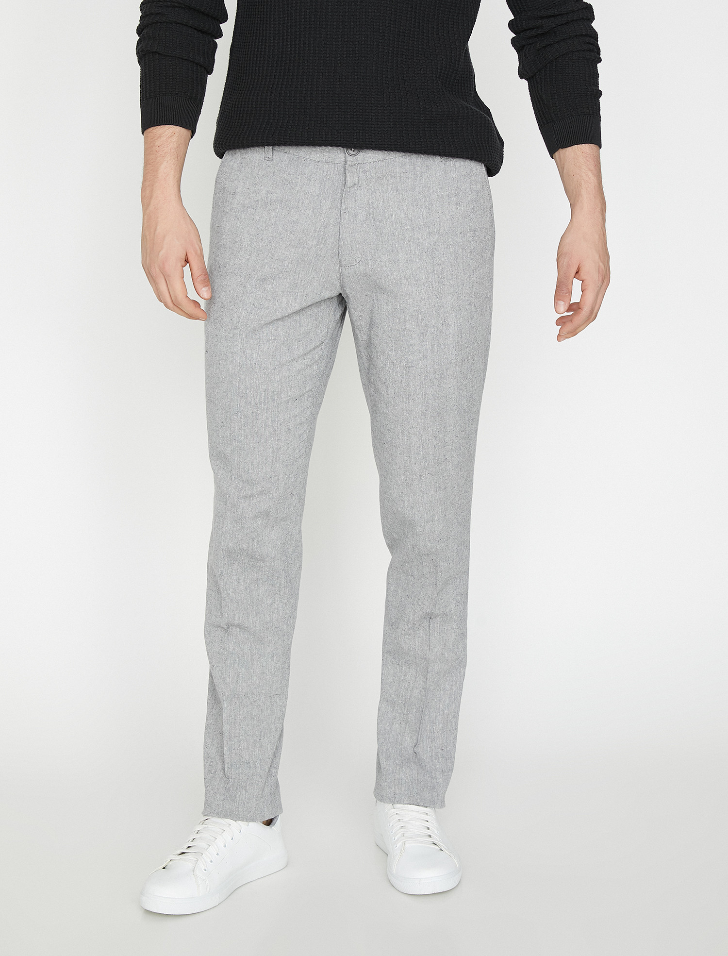 

Брюки Koton 9YAM49562KW-040 46 Grey