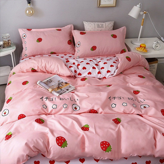 

Пододеяльник MirSon Бязь Premium 17-0469 Fun strawberries 175 x 210 см