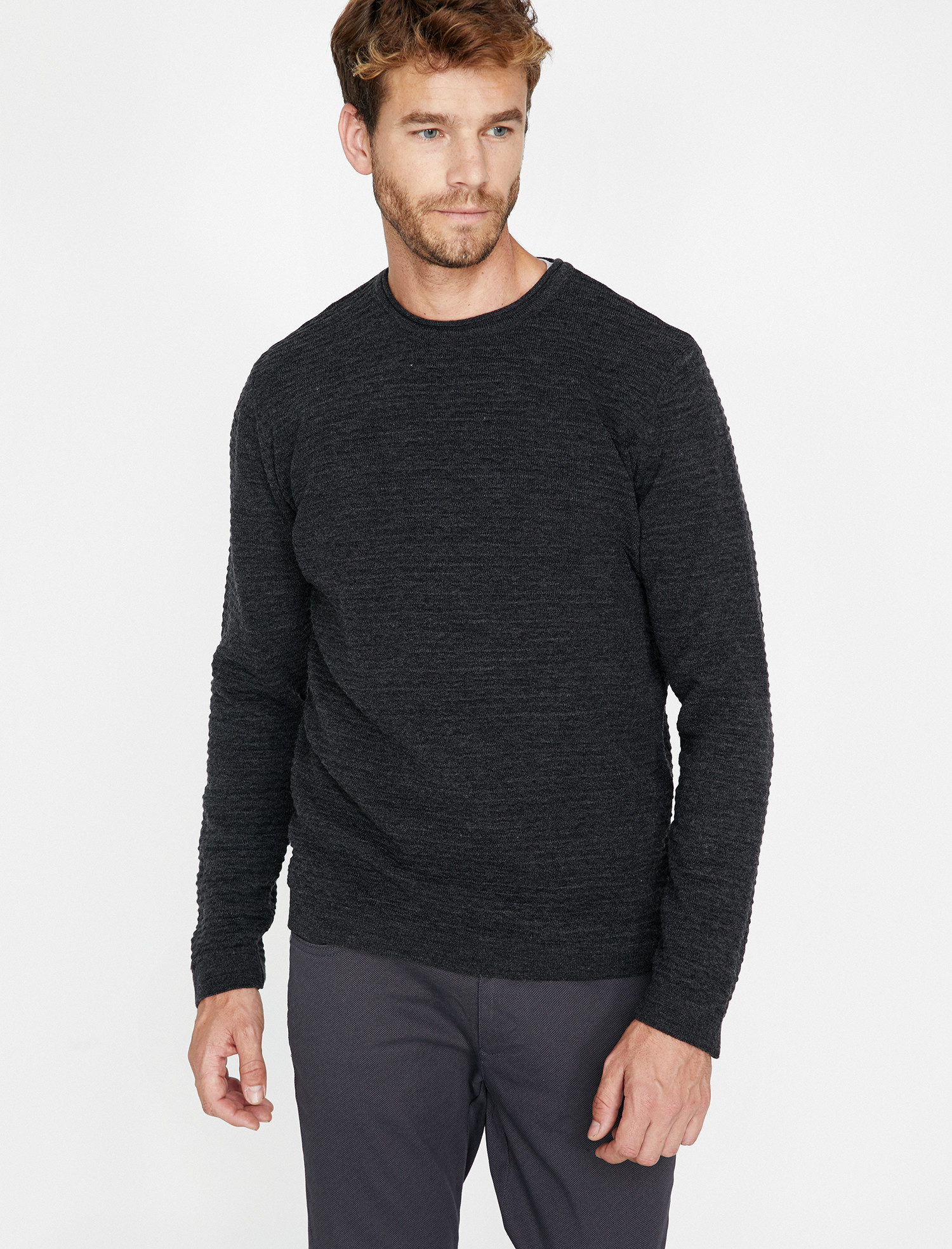 

Джемпер Koton 9KAM91603LT-045 M Antracite