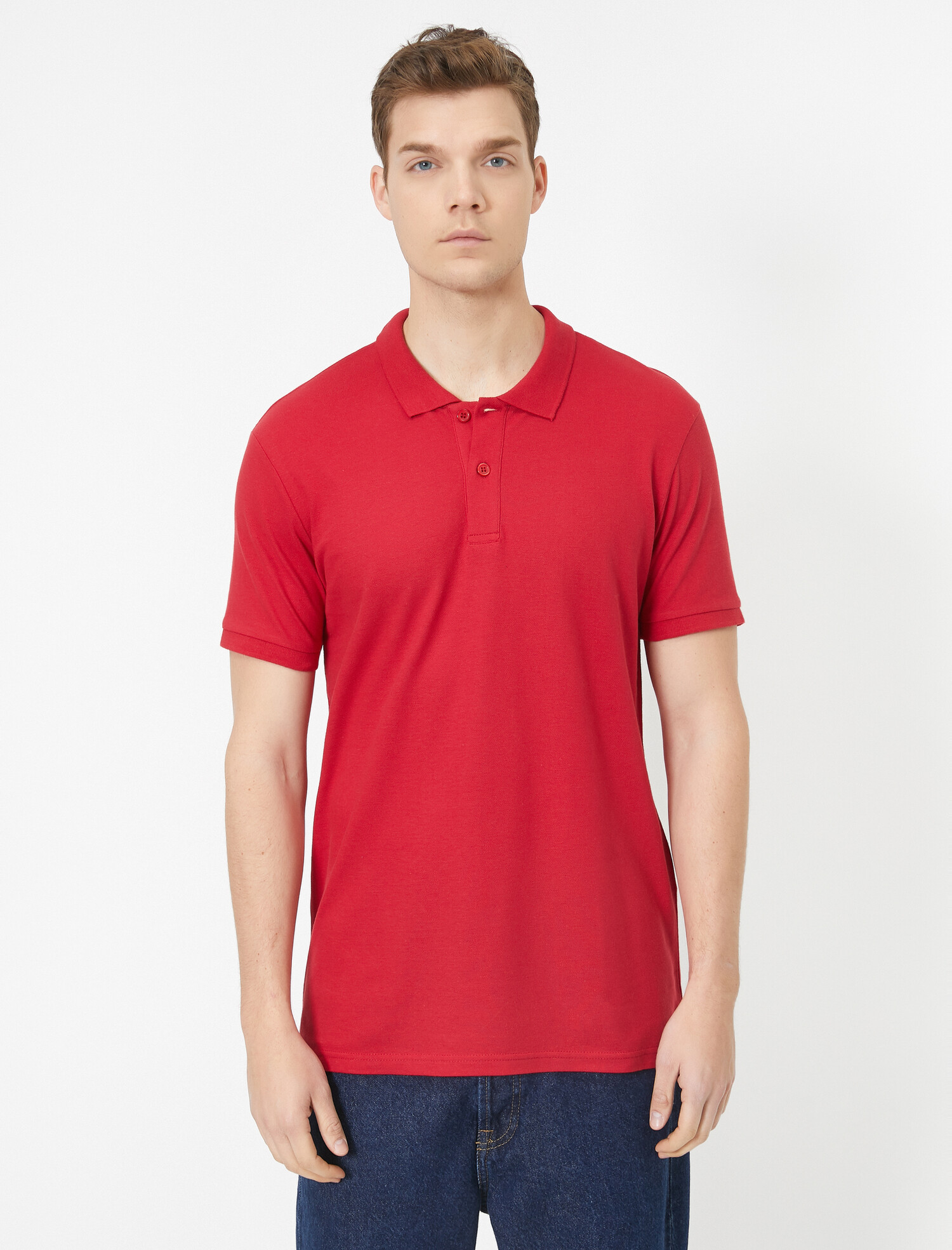 

Поло Koton 9YAM15133LK-401 M Red