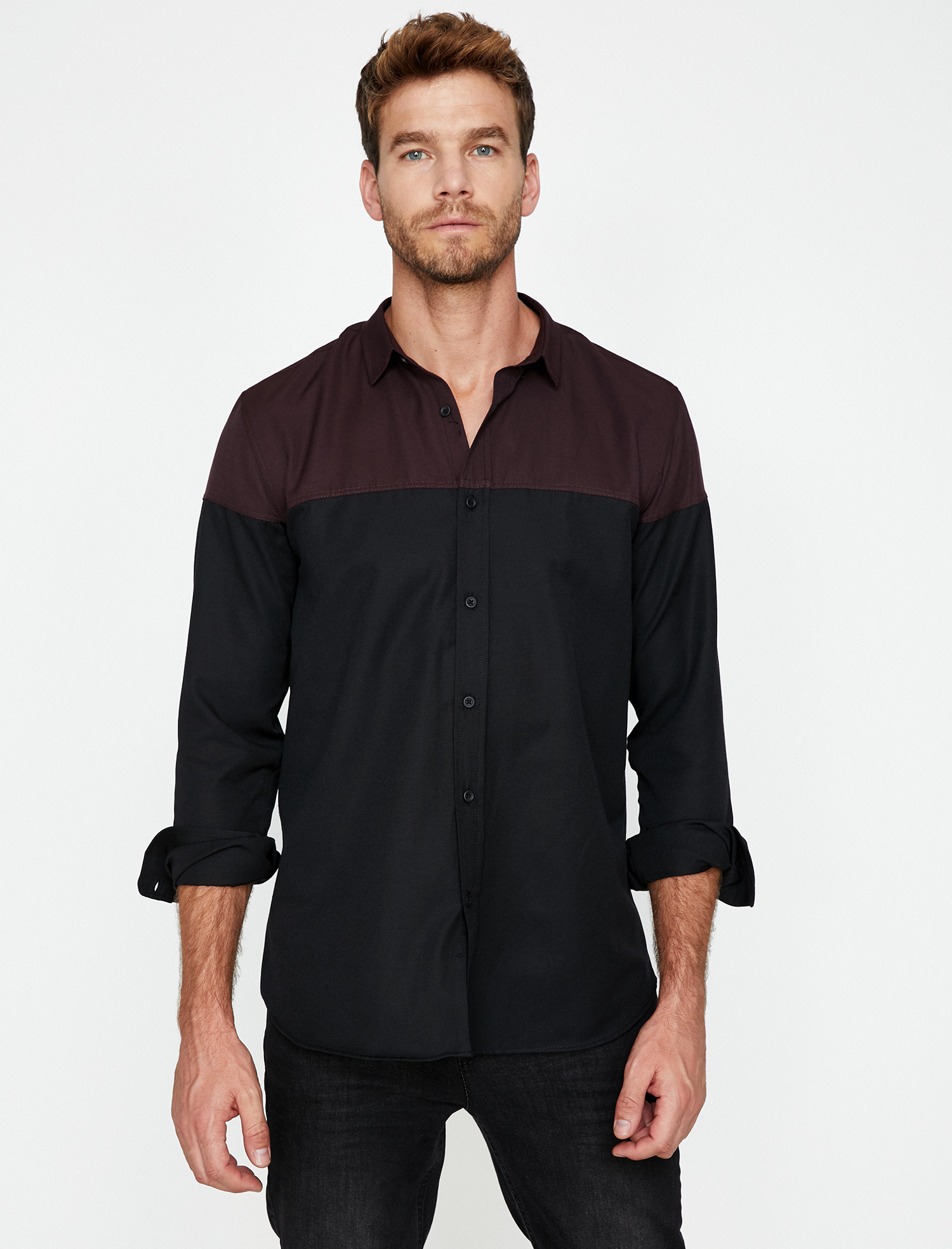 

Рубашка Koton 9KAM64335OW-999 M Black