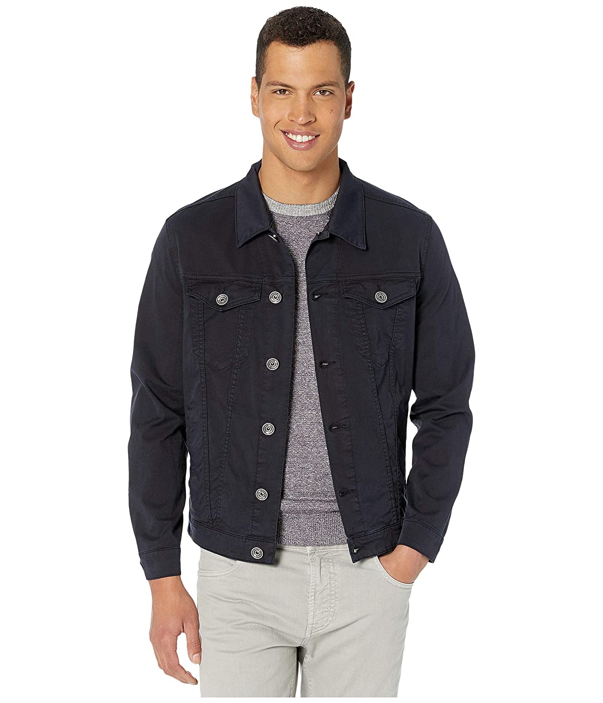 

Куртка eleventy Cotton Stretch Trucker Jacket Navy, L (48)